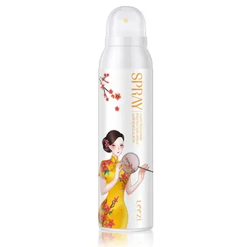 

150ML Chinese Style Women Facial Makeup Base Face Foundation Isolation Spray UV Radiation Protect Waterproof Make Up Liquid