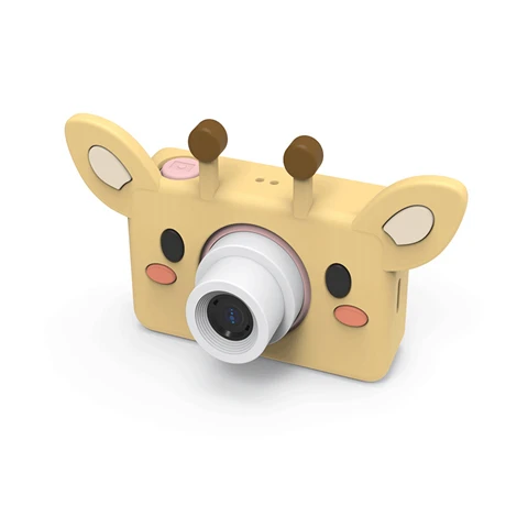 Детские игрушки для детей обучение фотографии мультфильм цифровой мини-камера развивающие игрушки подарки на день рождения Монтессори детские товары - Цвет: Deer Camera