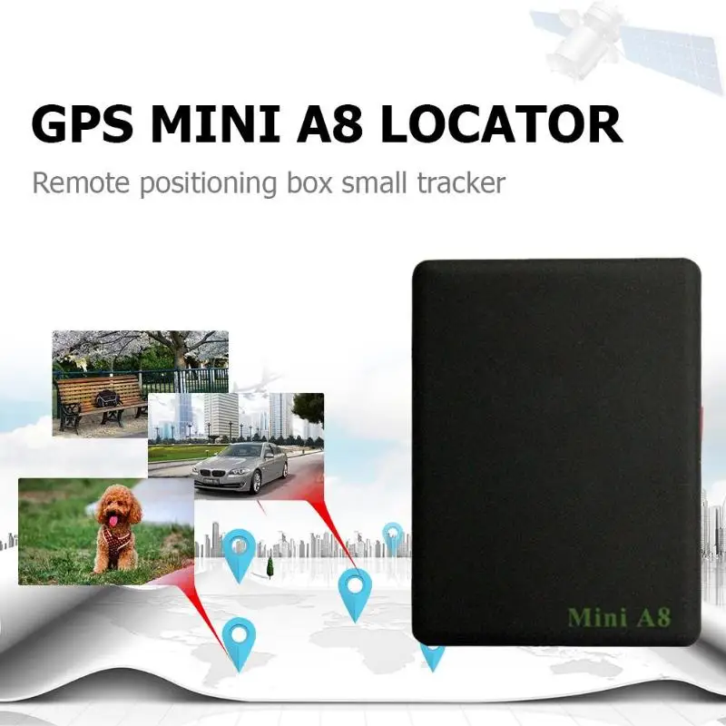 Автомобиль Анти-кражи gps мини локатор старших детей отслеживания устройства безопасности черный gps трекер SOS сигнализация против потери