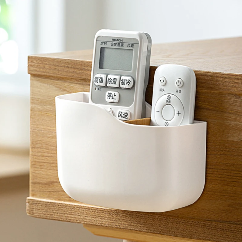 Multi-function Storage Rack Wall Mounted Organizer Remote Control Box for TV Air Conditioner Phone Plug Holder Stand | Дом и сад
