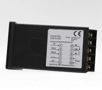 Цифровой счетчик промышленный такт переключатель тестер Измеритель 12 24