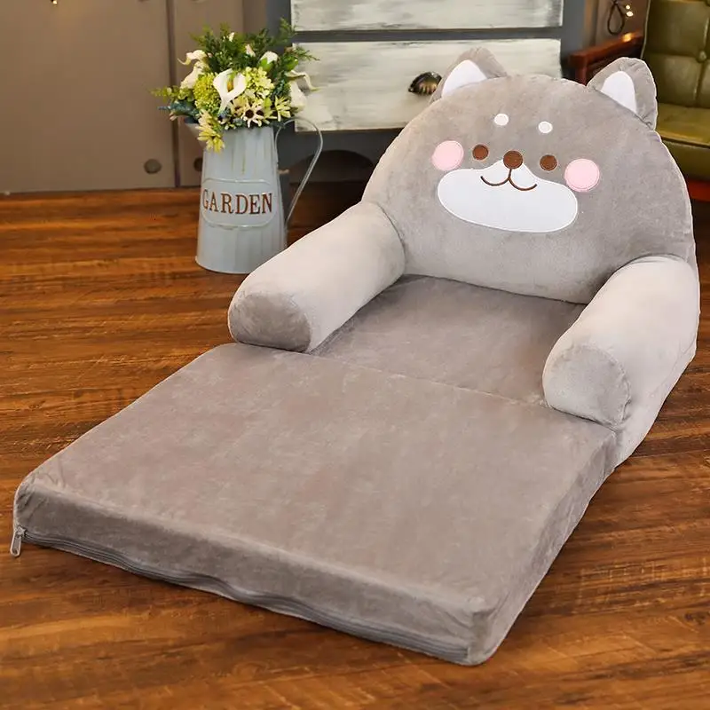 Version W Сумка для ленивых детей с принтами Stoel Divan Enfant Cameretta Bambini Quarto Menino Silla Princesa, детский диван - Цвет: Version W