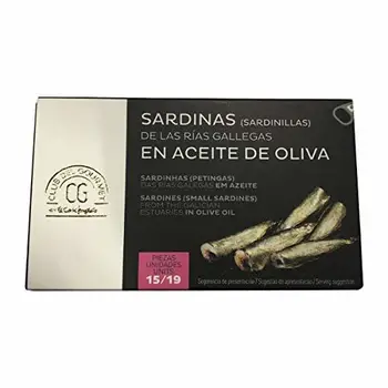 

Sardine piccole 15/19 pezzi in olio d'oliva Il Club del Gourmet