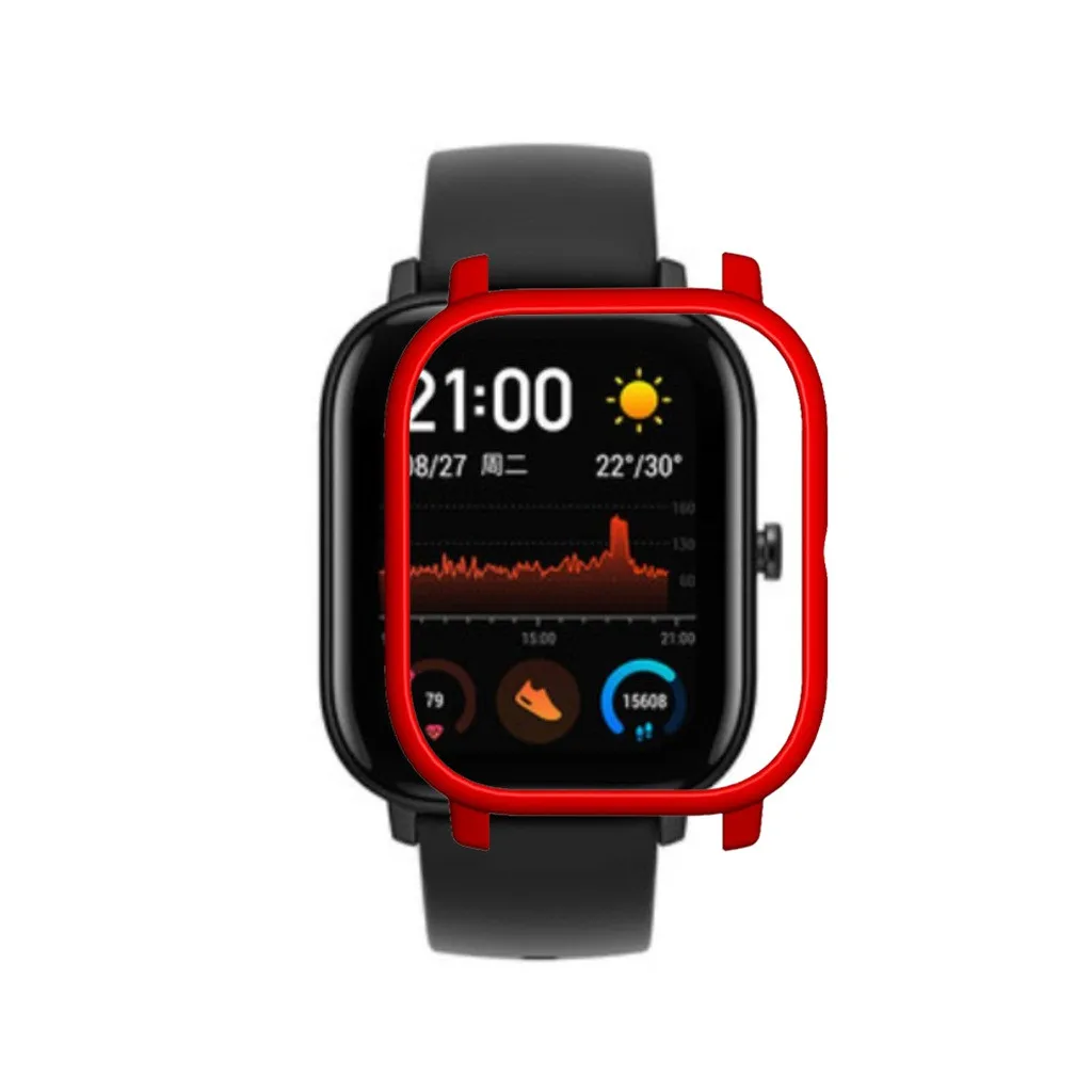 Замена PC чехол для часов оболочка Рамка протектор для Huami Amazfit GTS SmartWatch