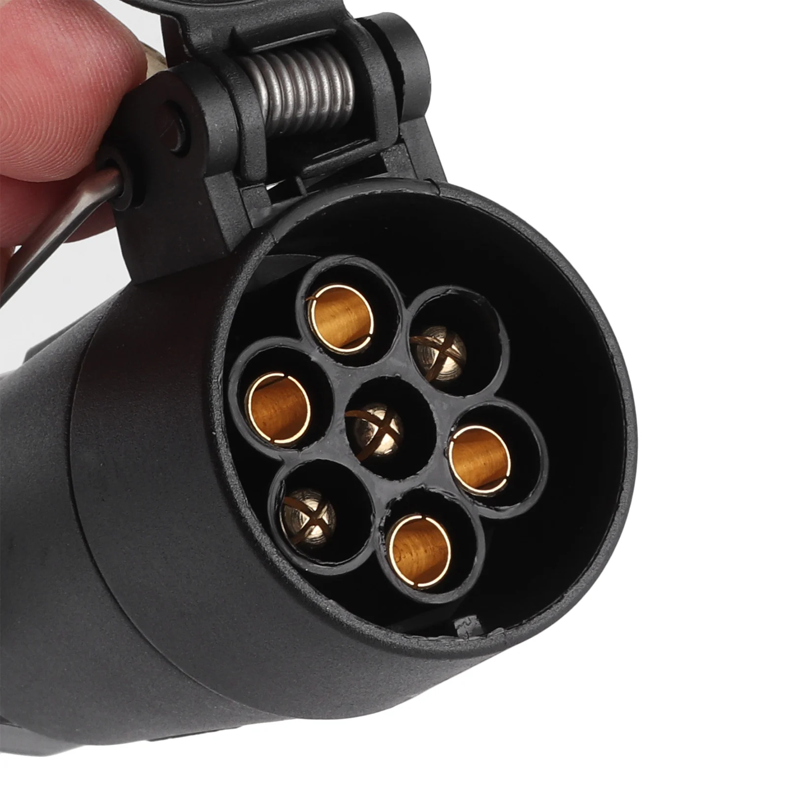 Adattatore Spina Rimorchio 7 Pin Americano To Europeo - Convertitore Segnale Per Veicoli E Rimorchi - Foto 7