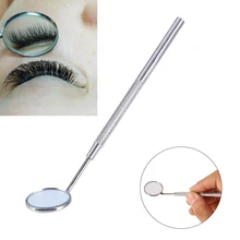 

5Pcs Stainless Steel Disinfected Dental Mirror Replaceable Dental Mouth Mirror Checking Eyelash Extension Dentist Prepared Tools