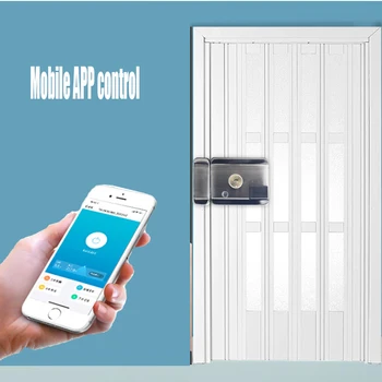 

GALO smart mobile APP control electronic lock smart lock door lock RFID castle (available battery / can be wired)