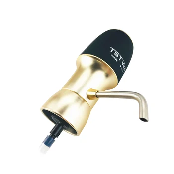 

Bar Tool Portable Wine Aerator Luxury Wine Air Pressure Aerator with Edible Grade Silicone Material Convenient Spout