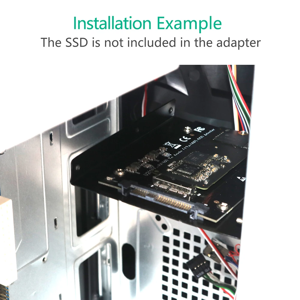 Адаптер Внешний жесткий диск SSD M2 PCIe для SFF-8639 U.2 адаптер 3," Кронштейн SSD для MacBook Air Pro retina 2013 12+ 16pin M2 SSD