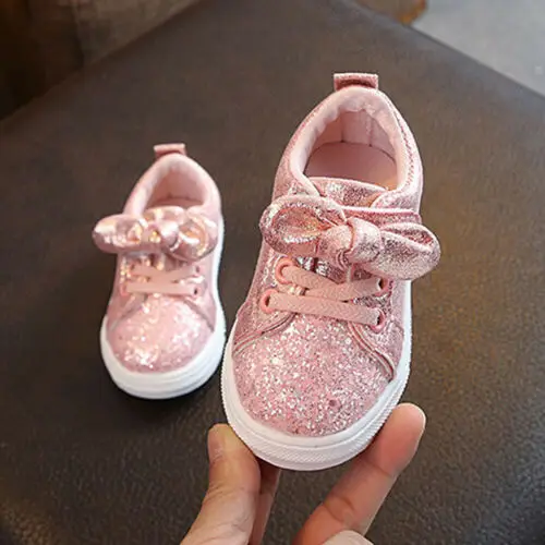 a В американском стиле, имеется на Горячая для новорожденных и маленьких девочек носовой СТРАЗА для детской кроватки Повседневное спортивная обувь, кроссовки Туфли под платье - Цвет: a