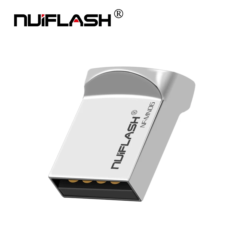 Супер мини металлический usb флеш-накопитель 64 ГБ 32 ГБ 16 ГБ 8 ГБ 4 ГБ флеш-накопитель портативный 128 Гб карта памяти Флешка для хранения флэш-диск - Цвет: silver