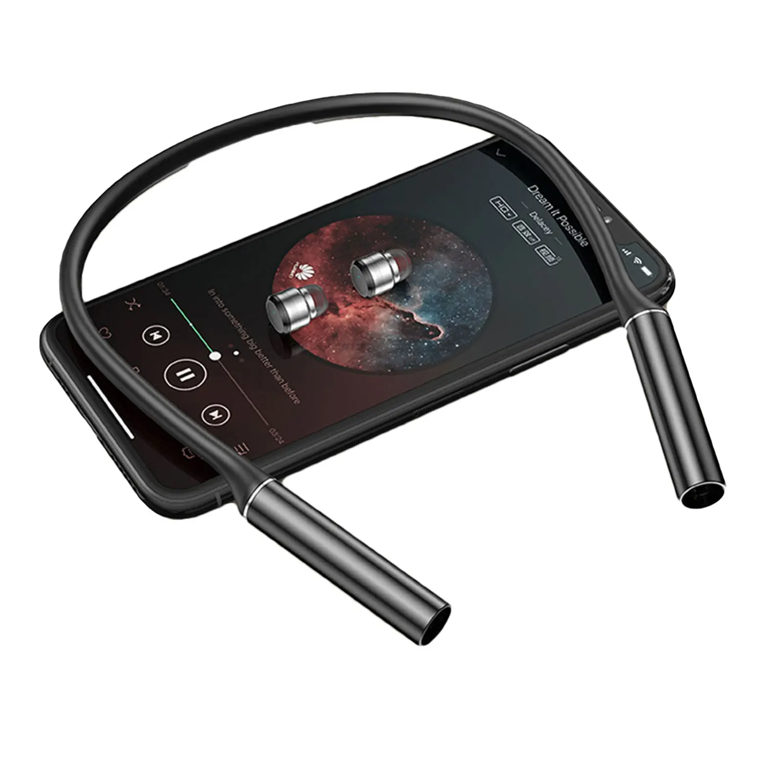 Neckband Bluetooth Headset Magnetic IPX5 Waterproof 6MM Smart Touch Earphone Sport Music Headphone Handsfree In Ear Earbuds