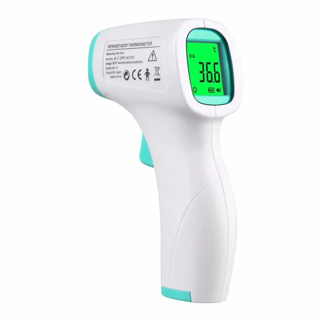 

Non-contact Temperature Thermometer with Screen Display Infrared Digital Human Body Measurement Device Temperature Detect Tool