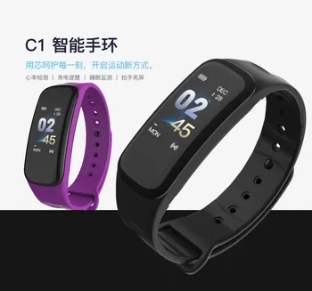 

Smart Bracelet Color Screen Continuous Heart Rate Blood Pressure Oxygen Sports Step Count Bluetooth W