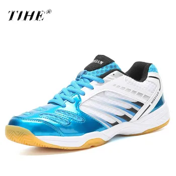 

2020 Table Tennis Shoes for Women Men Breathable Gym Sports Shoes Antiskid Shock Absorption Indoor Sport Sneakers Tenis Feminino