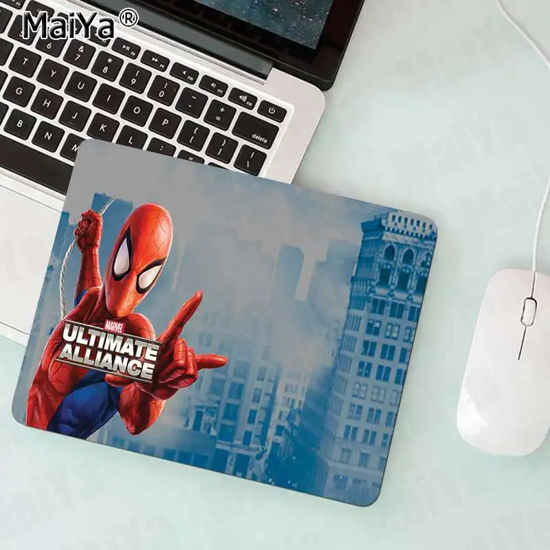 MaiYaCa Дизайн Marvel Ulti mate Alliance 2 маленький коврик для мыши ПК компьютерный коврик Гладкий коврик для письма настольные компьютеры коврик для игровой мыши