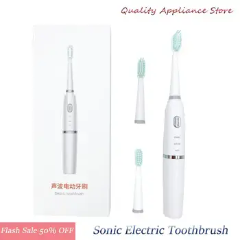 

Electric Toothbrush Ultrasonic Electric Toothbrush Professional Portable Soft Hair Whitening Automatic Adult Home Waterproof NEW