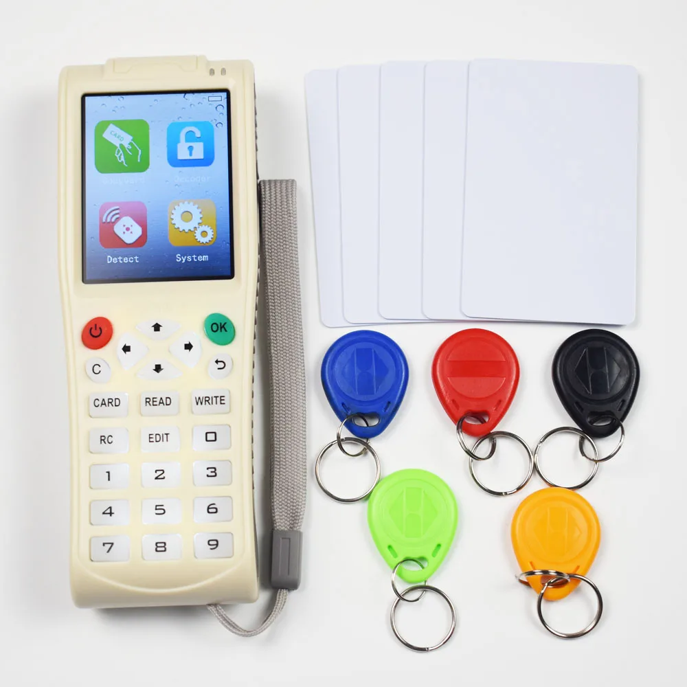 New ICopy 8 Pro RFID Copier Duplicator ICopy8 Full Decode Smart Card Key Machine NFC IC ID Reader Writer|Control Card Readers| - AliExpress