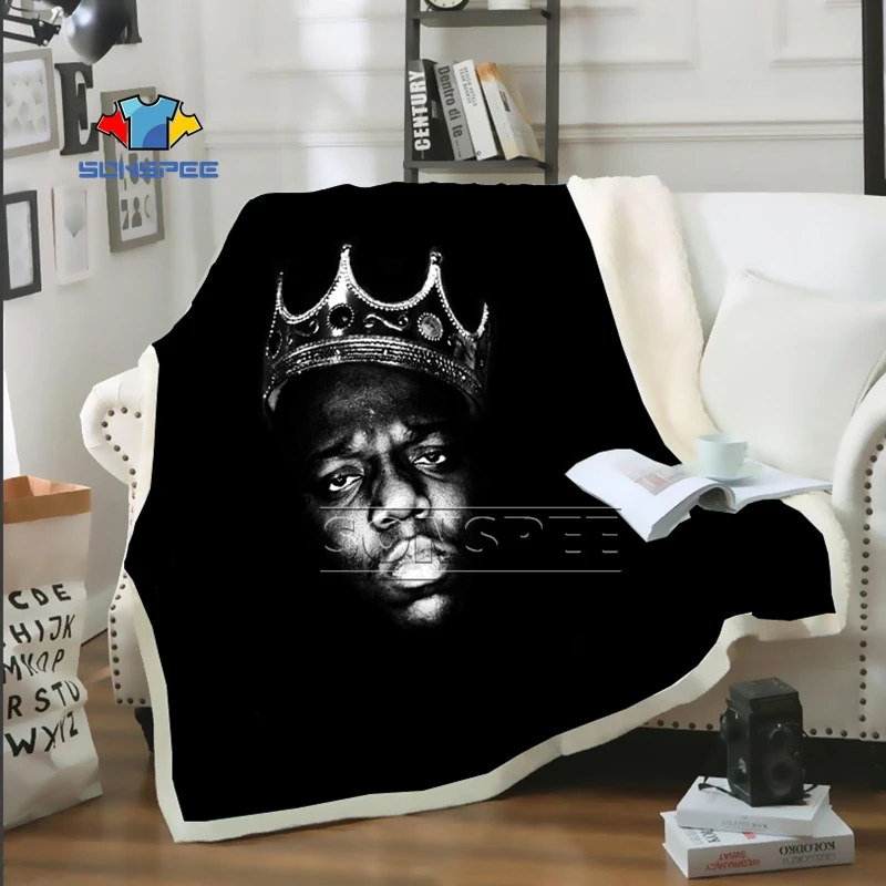 7 Рэппер 2pac Tupac/Biggie Smells путешествия молодежное постельное белье Узорчатое набивное одеяло покрывало для мальчика девочки путешествия одеяло квилт для софы - Цвет: 7