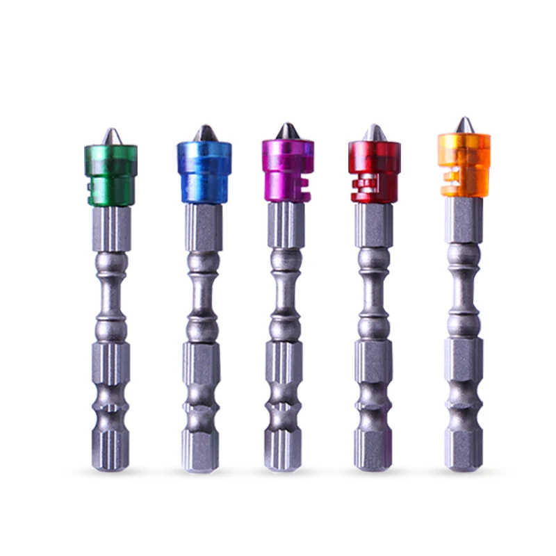 

5Pcs Single Head Magnetic Screwdriver Bit Anti-Slip Hex S2 PH2 Electric Screw Driver Set For Power Tools