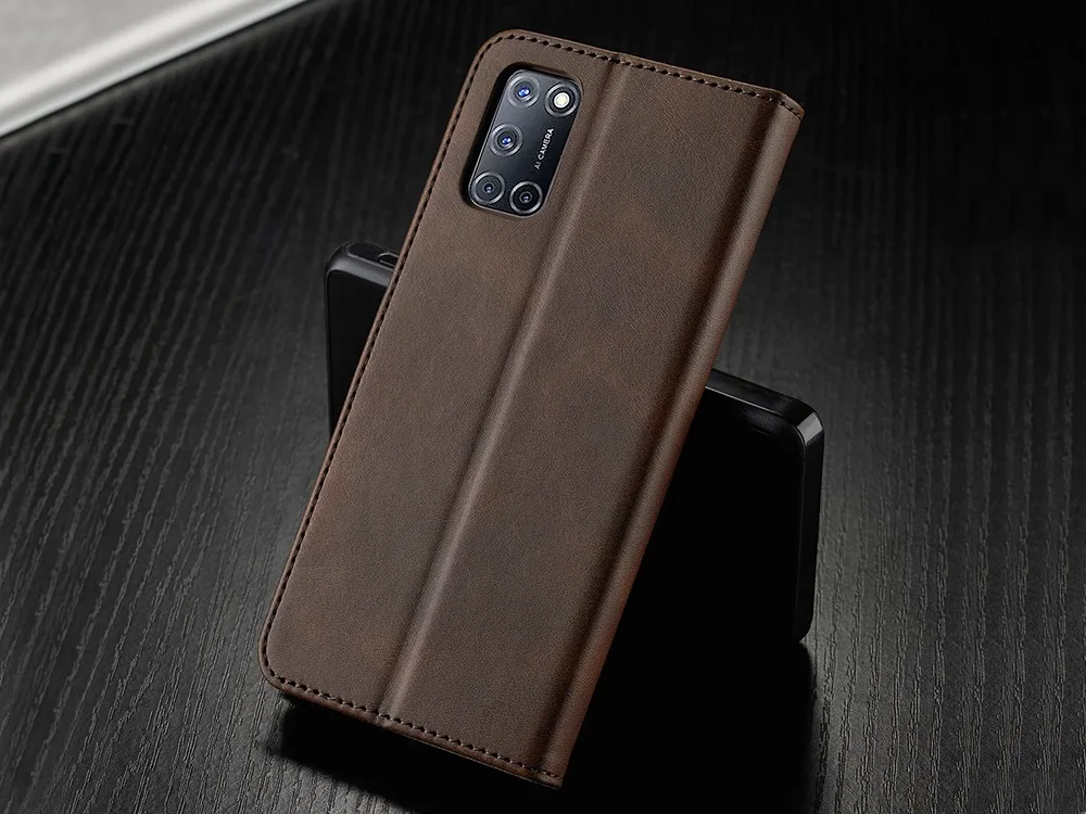 Lederen hoesje voor OPPO F19 Pro Plus A94 A92S A92 A74 A72 A53S A53 A52 A33 A32 A11X A11 A9 A5 Realme C25 C21 C20 C3 C15 C1_voghion.com