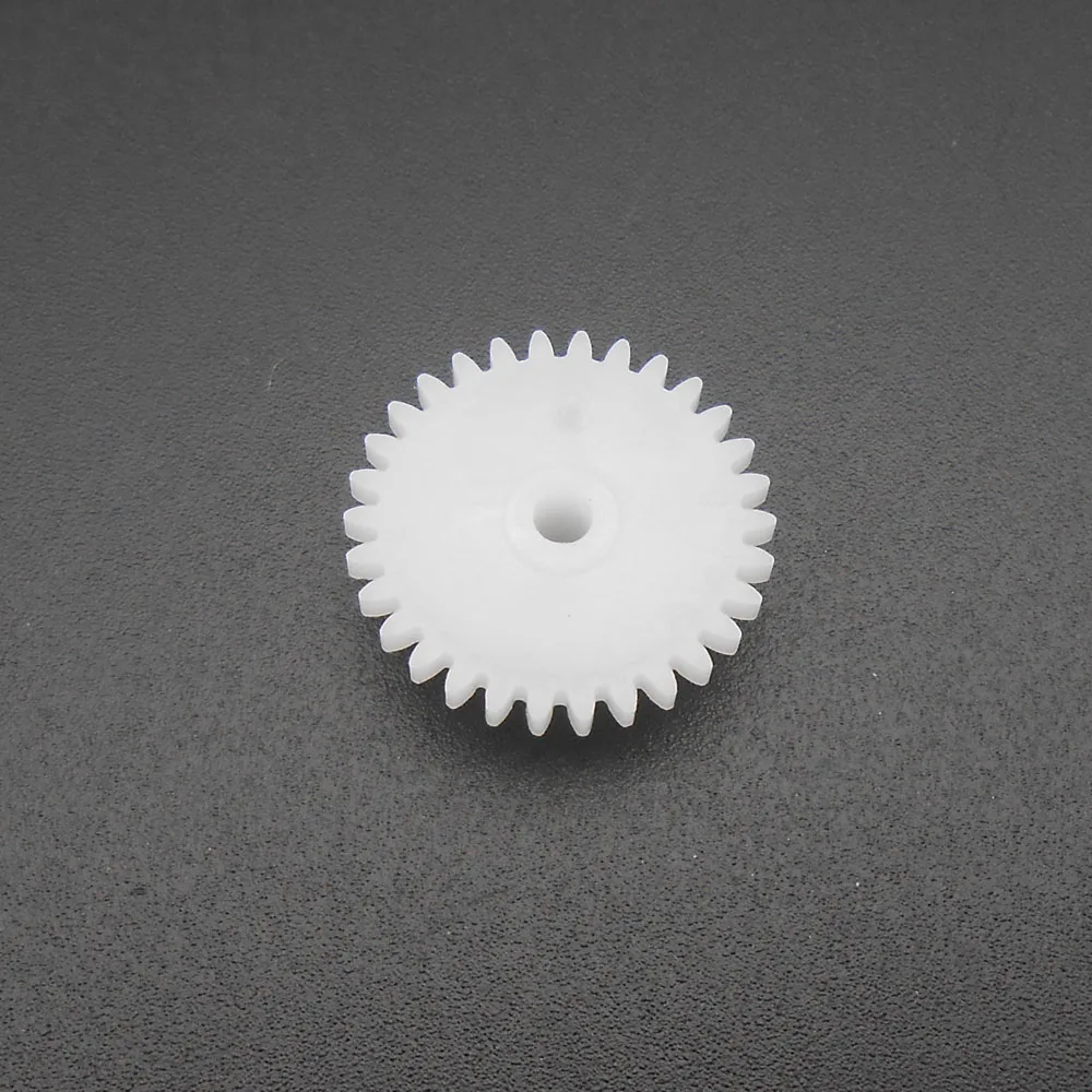 10Pcs/Lot 0.5 Modulus 0.5M Double Gear Reduction Bilayer Gears 30 Teeth + 10 Teeth Bore Hole Aperture 2MM 2.05mm 2B Loose 30102B