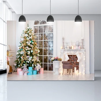 

Mehofond Photo Background Cloth Christmas Theme Party Photo Studio Children Winter Christmas Photo Interior Decoration Projects
