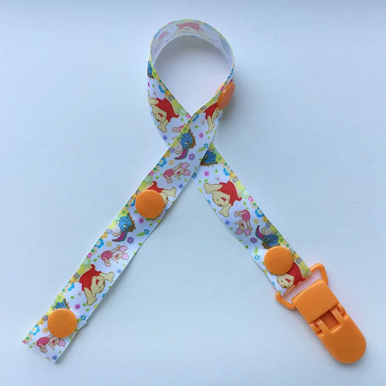 1Pcs Mickey Minnie Theme Baby Pacifier Clip Pacifier Chain Dummy Clip Nipple Holder Children Pacifier Clips Soother Holder 