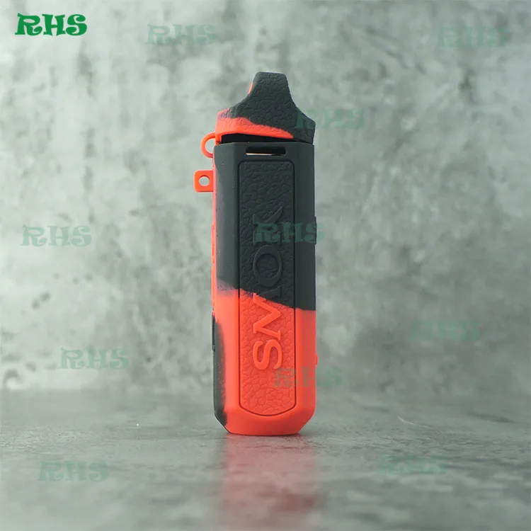 black red 1 шт. электронных сигарет SMOK RPM40 1500 мА/ч, комплект, силиконовый чехол крышка рукав мягкая обволакивающая упругая от RHS фабрики Быстрая - Цвет: black red