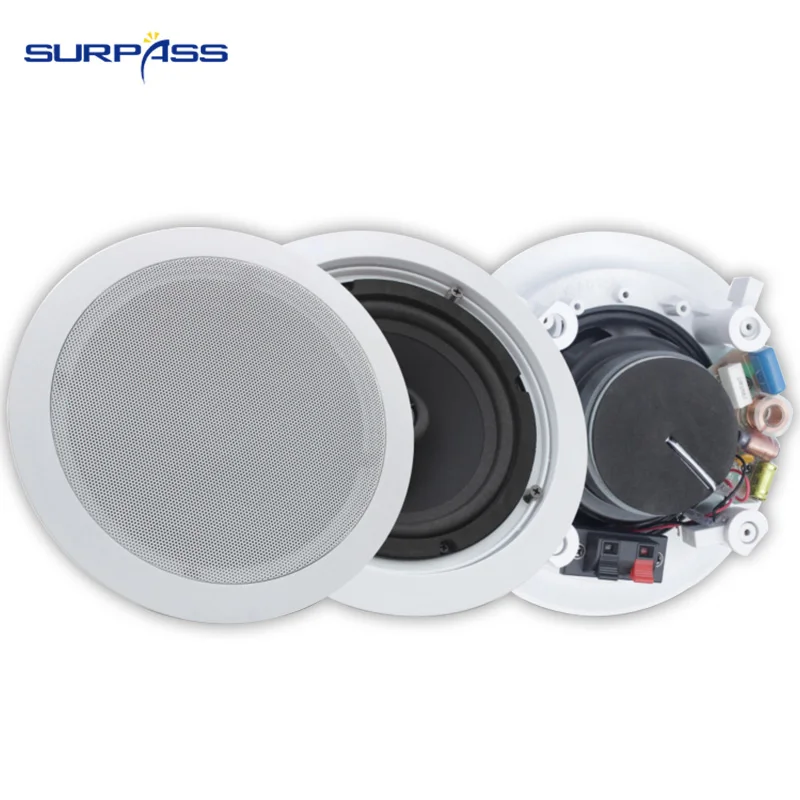 Высокое качество домашняя музыкальная система двусторонний потолочный динамик