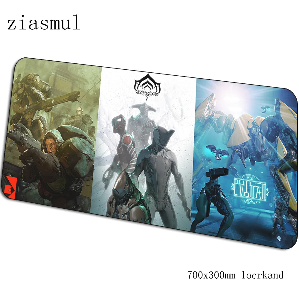 Warframe коврики 700x300x3 мм подарок на Хэллоуин игровой коврик для мыши большая клавиатура Коврик для мыши модный ноутбук аксессуары для геймеров коврик для мыши - Цвет: pattern 3
