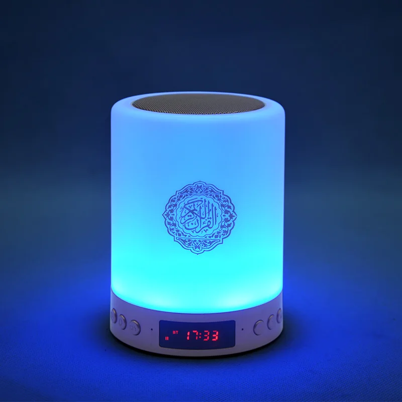 motorcycle bluetooth speakers Islamic Wireless Portable Quran Speaker LED Night Light Koran Lamp With AZAN Clock Mp3 Player Muslim Gift Veilleuse Coranique dj speaker