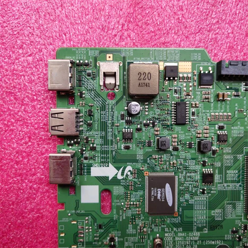 Хорошее прохождение теста рабочий для samsung основная плата BN41-02488F BN41-02488 BN94-13567H UN32J4000EF UN32J4000 материнская плата