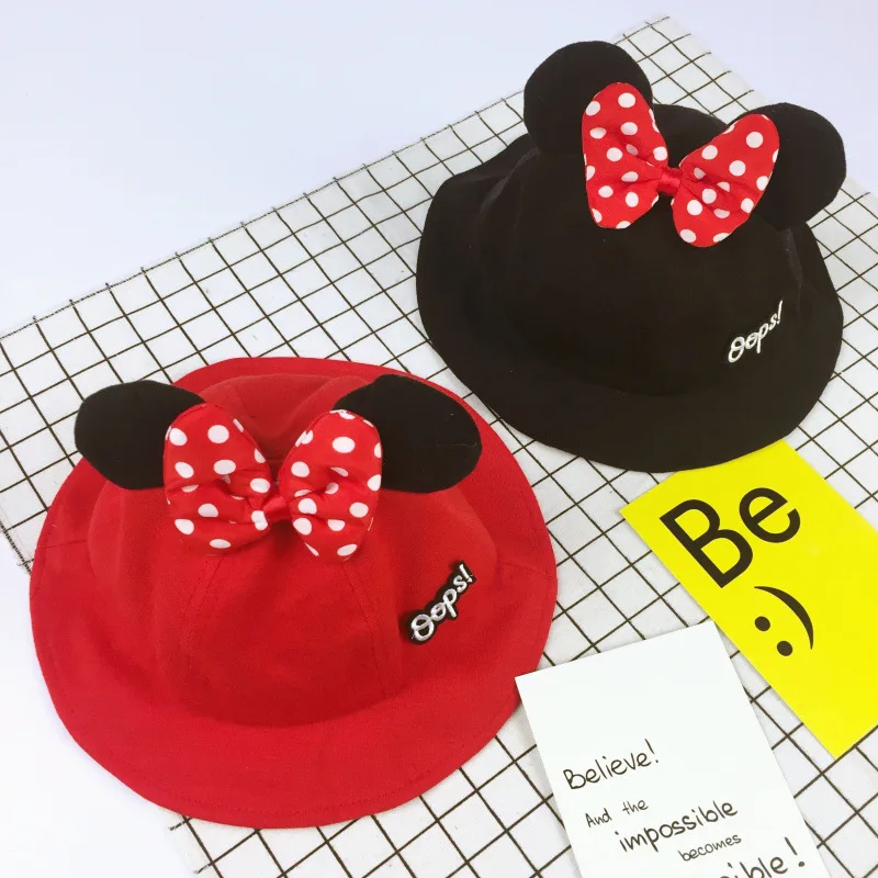 Cute Kids Snapback Baseball Sun Hats with Ears for Toddler Children