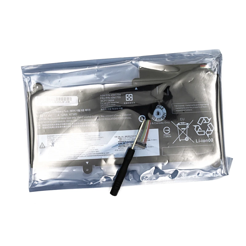 ApexWay 47WH 45N1754 45N1755 Батарея для lenovo E450 E450C E455 E460 E460C 45N1756 45N1757 ноутбук Батарея 11,4 V 47Wh