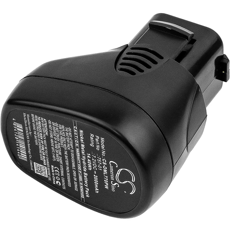 Cameron Sino для Dremel 757-01 MultiPro 7700-01, MultiPro 7700-02 2000 mAh/14,40 WH