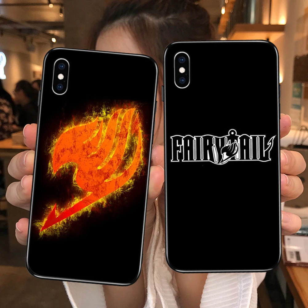 Lavaza Аниме Манга Сказочный хвост ТПУ мягкий чехол для iPhone 8 7 6 6S Plus 5 5S SE X XS 11 Pro Max XR Coque Shell чехол s