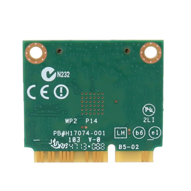 Беспроводная Wifi карта для Intel AC7260 7260HMW AC Mini PCI-E 2,4G/5 Ghz Wlan адаптер
