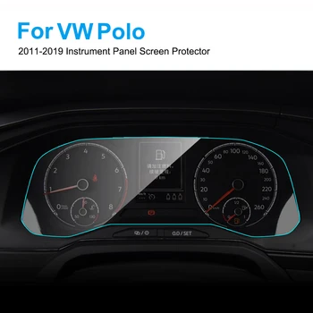 

Car Instrument Panel Screen Protector for Volkswagen VW Polo Interior Dashboard Membrane Protective TPU Film Car Accessories