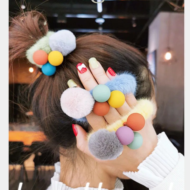 Рисунок 4 - Новинка, осенне-зимняя резинка для волос с шариками