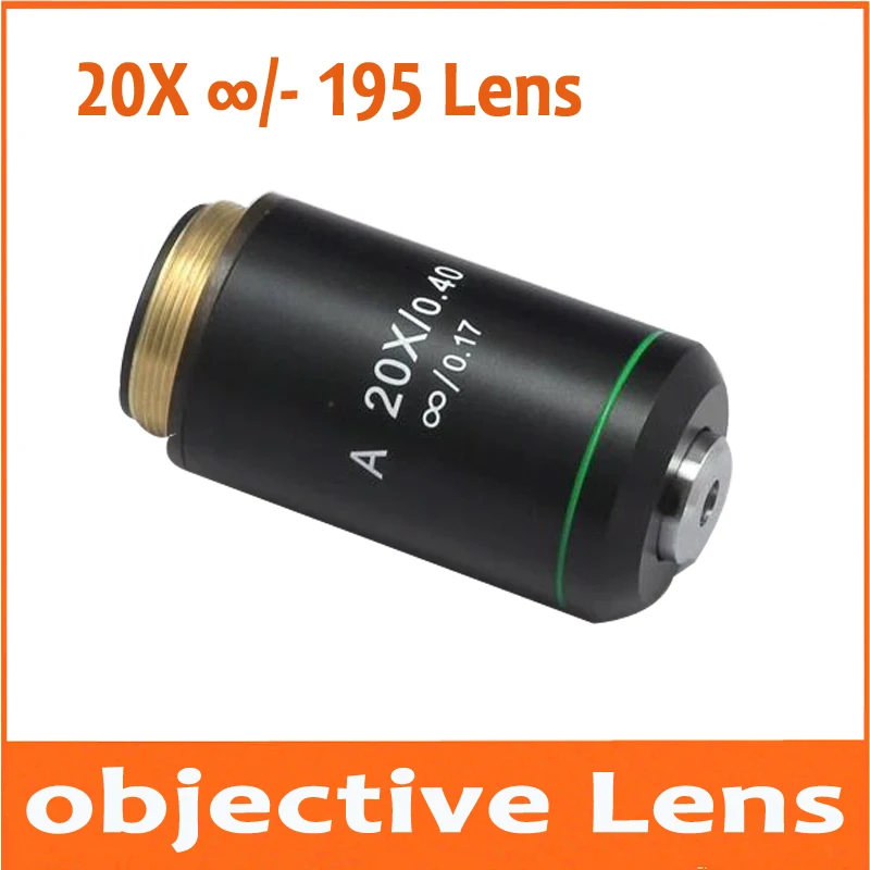 

20X Infinity Biological Microscope Achromatic Plan Objective Lens Olympus Biomicroscope UIS2 infinity Optical System CX21 CX3