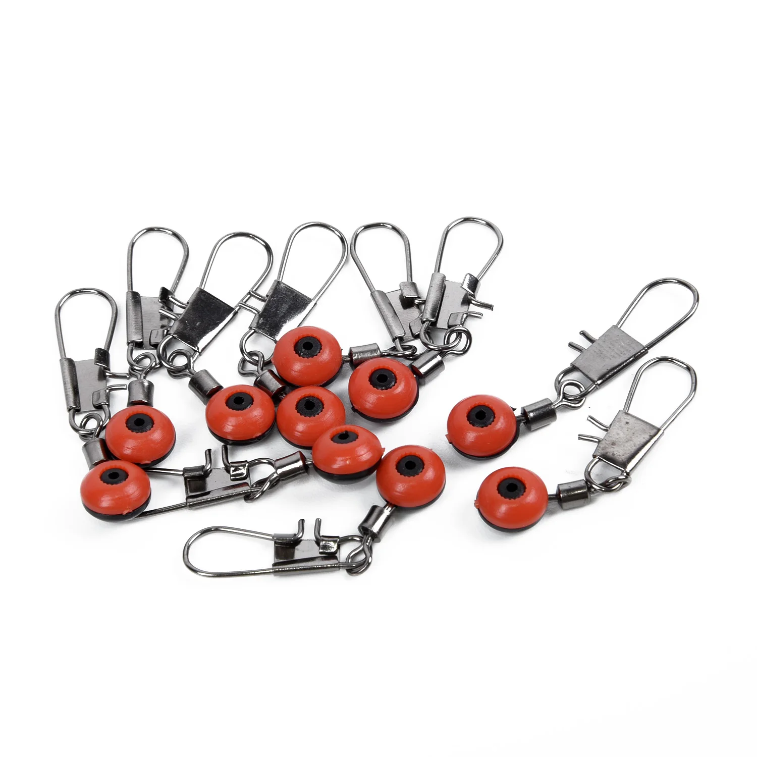 

Copper Alloy Fishing Line Sinker Slides Hook Shank Clip Connect Swivels Snaps