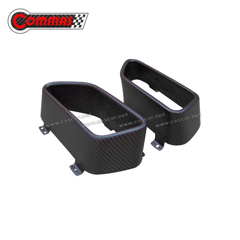 

2014-2017 FIt For McLaren 650S Real Carbon Fiber Exhaust Surround car performance