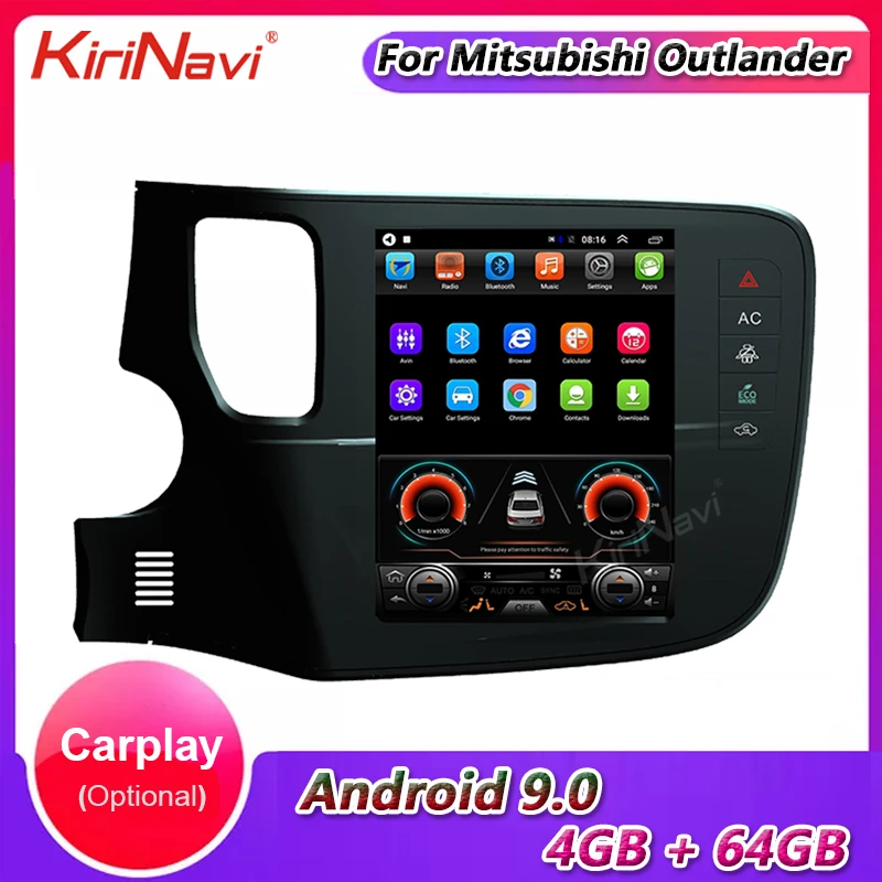 Автомагнитола KiriNavi 10 4 дюйма 1 Din Android 9 0 GPS 4G|car multimedia player|car multimediamultimedia player for car |