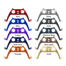 

Handle Decorative Clip Cover Clamp Controller Middle Decorative Cover Strip Skin Shell for PS5 Gamepad Replacement Games Housing