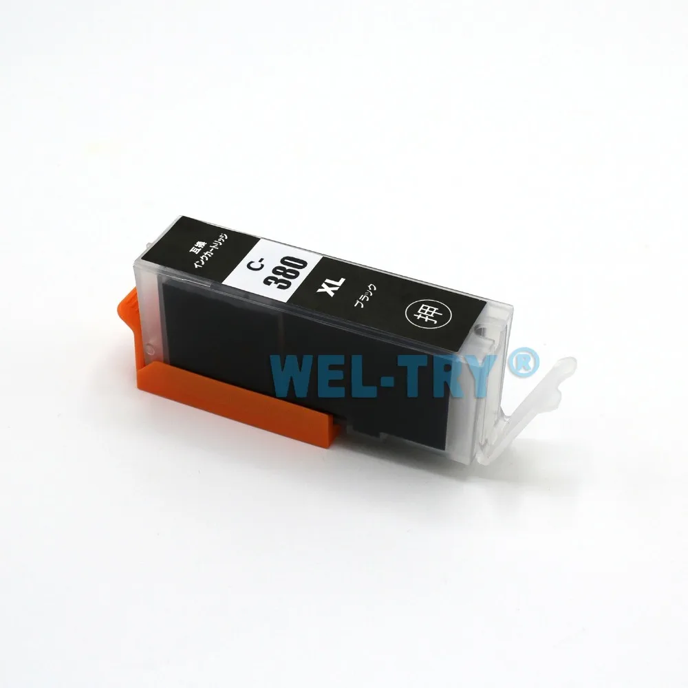 BCI-380 PGBK; BCI-381 картридж для Canon TR6230 TR8530 TS6130 TS8130, полные чернила с чипами
