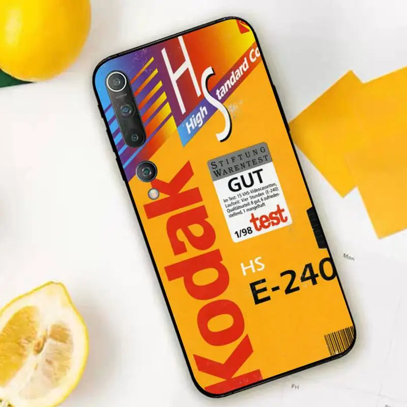FHNBLJ Japanese brand film Fashion Soft Kodak Painted Phone Case for Xiaomi mi 5 6 plus 6x 8 8se 8lite 9 9se 5x 10 pro