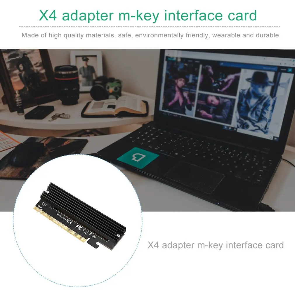 Pro M.2 NVMe SSD NGFF для PCIE 3,0X16X4 адаптер M ключ интерфейс карта полная скорость Замена Адаптера