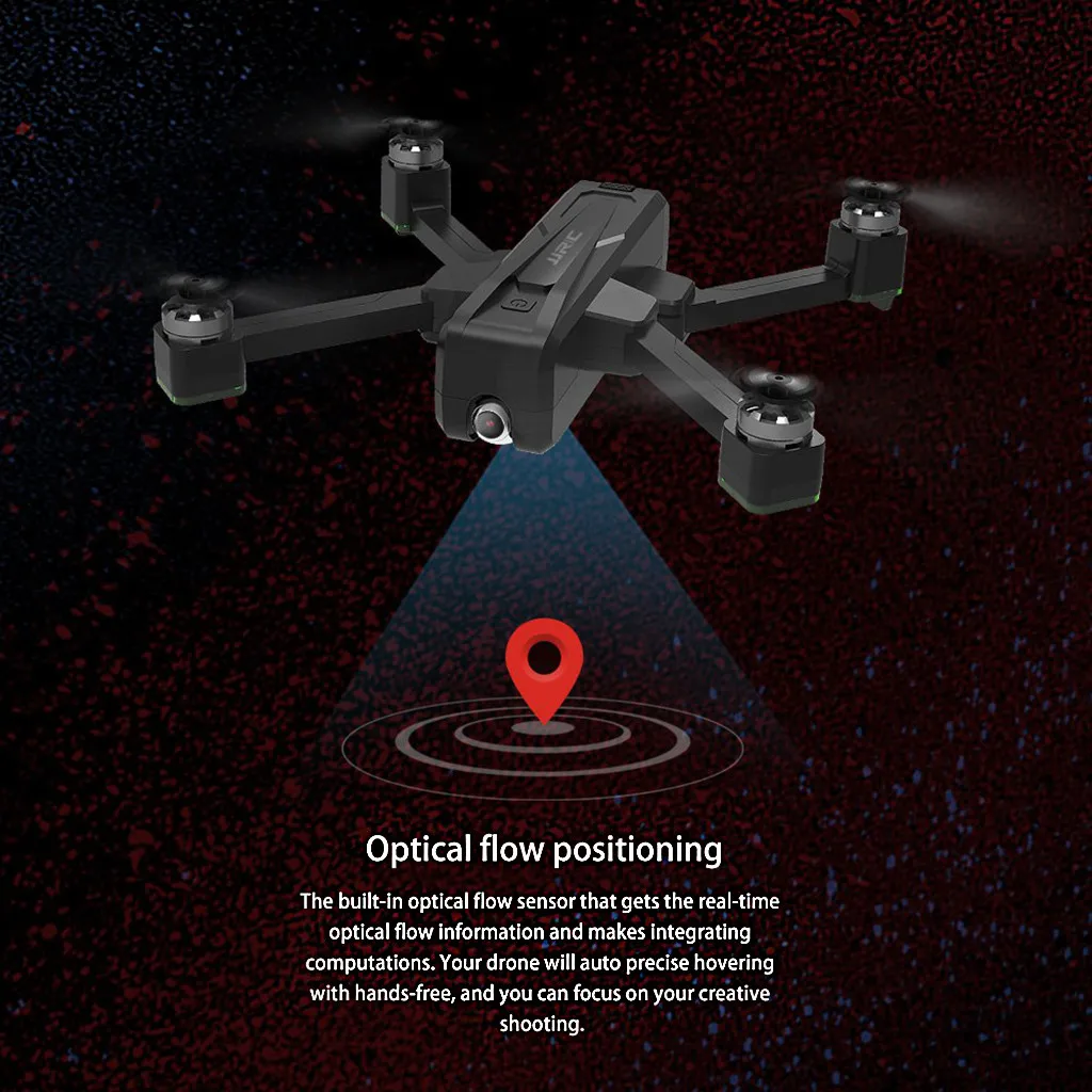 5G wifi FPV 2K gps бесщеточный складной Радиоуправляемый Дрон с одной осью Gimbal RC вертолет W805