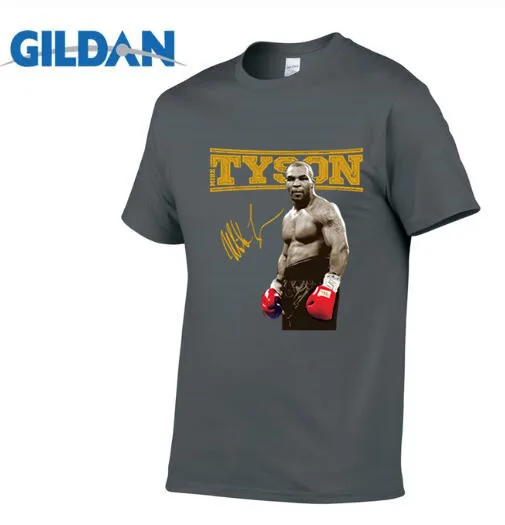 Боксер майка Tyson Memorializes футболка для занятий боксом с короткими рукавами унисекс